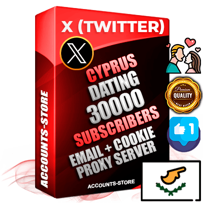 Professional Cyprus PREMIUM X (Twitter) accounts of manual registration and farming for the DATING niche with high trust history photos and tweets — fully themed and optimized for DATING advertising and promotion — 30000 niche-related live active followers 2009–2014 registration year Verified Email (Included) + Cookie JSON for secure import and login to the account + User Agent + High-quality filling (Photo Header Posts). Fully ready for targeted campaigns and ad launches from any country. Perfectly hold ads without bans. Ideal for any earning schemes affiliate promotions and marketing projects. Quality unlimited IPv4 proxy server included. Professional Cyprus PREMIUM X (Twitter) accounts of manual registration and farming for the DATING niche with high trust history photos and tweets — fully themed and optimized for DATING advertising and promotion — 30000 niche-related live active followers 2009–2014 registration year Verified Email (Included) + Cookie JSON for secure import and login to the account + User Agent + High-quality filling (Photo Header Posts). Fully ready for targeted campaigns and ad launches from any country. Perfectly hold ads without bans. Ideal for any earning schemes affiliate promotions and marketing projects. Quality unlimited IPv4 proxy server included.
