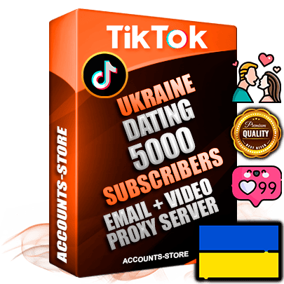 Professional Ukrainian PREMIUM TikTok accounts of manual registration and farming for the DATING niche with high trust history profile photos and videos — fully themed and optimized for DATING advertising and promotion — 5000 niche-related live active subscribers 2018–2022 registration years Verified Email (included) + Cookie JSON for secure import and login to the account + User Agent + high-quality content filling (profile photo banner and videos). Fully ready for targeted campaigns and ad launches from any country. Perfectly holds ads without bans. Ideal for any earning schemes affiliate promotions and marketing projects. Quality unlimited IPv4 proxy server included. Professional Ukrainian PREMIUM TikTok accounts of manual registration and farming for the DATING niche with high trust history profile photos and videos — fully themed and optimized for DATING advertising and promotion — 5000 niche-related live active subscribers 2018–2022 registration years Verified Email (included) + Cookie JSON for secure import and login to the account + User Agent + high-quality content filling (profile photo banner and videos). Fully ready for targeted campaigns and ad launches from any country. Perfectly holds ads without bans. Ideal for any earning schemes affiliate promotions and marketing projects. Quality unlimited IPv4 proxy server included.