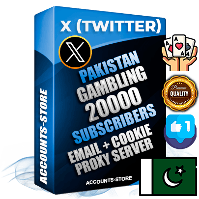 Professional Pakistani PREMIUM X (Twitter) accounts of manual registration and farming for the GAMBLING niche with high trust history photos and tweets — fully themed and optimized for GAMBLING advertising and promotion — 20000 niche-related live active followers 2009–2014 registration year Verified Email (Included) + Cookie JSON for secure import and login to the account + User Agent + High-quality filling (Photo Header Posts). Fully ready for targeted campaigns and ad launches from any country. Perfectly hold ads without bans. Ideal for any earning schemes affiliate promotions and marketing projects. Quality unlimited IPv4 proxy server included. Professional Pakistani PREMIUM X (Twitter) accounts of manual registration and farming for the GAMBLING niche with high trust history photos and tweets — fully themed and optimized for GAMBLING advertising and promotion — 20000 niche-related live active followers 2009–2014 registration year Verified Email (Included) + Cookie JSON for secure import and login to the account + User Agent + High-quality filling (Photo Header Posts). Fully ready for targeted campaigns and ad launches from any country. Perfectly hold ads without bans. Ideal for any earning schemes affiliate promotions and marketing projects. Quality unlimited IPv4 proxy server included.