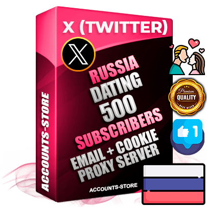 Professional Russian PREMIUM X (Twitter) accounts of manual registration and farming for the DATING niche with high trust history photos and tweets — fully themed and optimized for DATING advertising and promotion — 500 niche-related live active followers 2009–2014 registration year Verified Email (Included) + Cookie JSON for secure import and login to the account + User Agent + High-quality filling (Photo Header Posts). Fully ready for targeted campaigns and ad launches from any country. Perfectly hold ads without bans. Ideal for any earning schemes affiliate promotions and marketing projects. Quality unlimited IPv4 proxy server included.