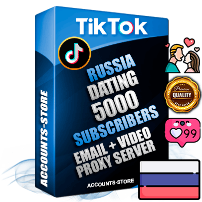Professional Russian PREMIUM TikTok accounts of manual registration and farming for the DATING niche with high trust history profile photos and videos — fully themed and optimized for DATING advertising and promotion — 5000 niche-related live active subscribers 2018–2022 registration years Verified Email (included) + Cookie JSON for secure import and login to the account + User Agent + high-quality content filling (profile photo banner and videos). Fully ready for targeted campaigns and ad launches from any country. Perfectly holds ads without bans. Ideal for any earning schemes affiliate promotions and marketing projects. Quality unlimited IPv4 proxy server included.