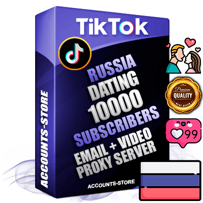 Professional Russian PREMIUM TikTok accounts of manual registration and farming for the DATING niche with high trust history profile photos and videos — fully themed and optimized for DATING advertising and promotion — 10000 niche-related live active subscribers 2018–2022 registration years Verified Email (included) + Cookie JSON for secure import and login to the account + User Agent + high-quality content filling (profile photo banner and videos). Fully ready for targeted campaigns and ad launches from any country. Perfectly holds ads without bans. Ideal for any earning schemes affiliate promotions and marketing projects. Quality unlimited IPv4 proxy server included.