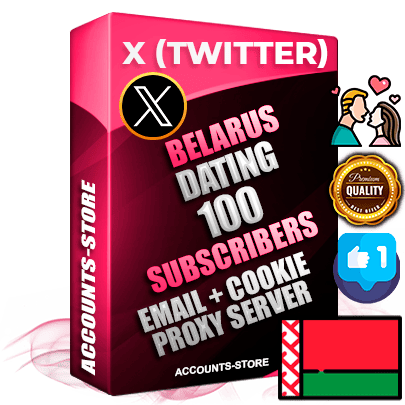 Professional Belarusian PREMIUM X (Twitter) accounts of manual registration and farming for the DATING niche with high trust history photos and tweets — fully themed and optimized for DATING advertising and promotion — 100 niche-related live active followers 2009–2014 registration year Verified Email (Included) + Cookie JSON for secure import and login to the account + User Agent + High-quality filling (Photo Header Posts). Fully ready for targeted campaigns and ad launches from any country. Perfectly hold ads without bans. Ideal for any earning schemes affiliate promotions and marketing projects. Quality unlimited IPv4 proxy server included.