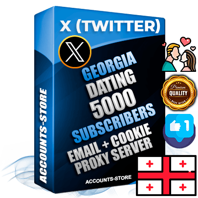 Professional Georgian PREMIUM X (Twitter) accounts of manual registration and farming for the DATING niche with high trust history photos and tweets — fully themed and optimized for DATING advertising and promotion — 5000 niche-related live active followers 2009–2014 registration year Verified Email (Included) + Cookie JSON for secure import and login to the account + User Agent + High-quality filling (Photo Header Posts). Fully ready for targeted campaigns and ad launches from any country. Perfectly hold ads without bans. Ideal for any earning schemes affiliate promotions and marketing projects. Quality unlimited IPv4 proxy server included.