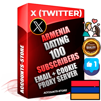 Professional Armenian PREMIUM X (Twitter) accounts of manual registration and farming for the DATING niche with high trust history photos and tweets — fully themed and optimized for DATING advertising and promotion — 100 niche-related live active followers 2009–2014 registration year Verified Email (Included) + Cookie JSON for secure import and login to the account + User Agent + High-quality filling (Photo Header Posts). Fully ready for targeted campaigns and ad launches from any country. Perfectly hold ads without bans. Ideal for any earning schemes affiliate promotions and marketing projects. Quality unlimited IPv4 proxy server included.