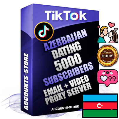 Professional Azerbaijani PREMIUM TikTok accounts of manual registration and farming for the DATING niche with high trust history profile photos and videos — fully themed and optimized for DATING advertising and promotion — 5000 niche-related live active subscribers 2018–2022 registration years Verified Email (included) + Cookie JSON for secure import and login to the account + User Agent + high-quality content filling (profile photo banner and videos). Fully ready for targeted campaigns and ad launches from any country. Perfectly holds ads without bans. Ideal for any earning schemes affiliate promotions and marketing projects. Quality unlimited IPv4 proxy server included. Professional Azerbaijani PREMIUM TikTok accounts of manual registration and farming for the DATING niche with high trust history profile photos and videos — fully themed and optimized for DATING advertising and promotion — 5000 niche-related live active subscribers 2018–2022 registration years Verified Email (included) + Cookie JSON for secure import and login to the account + User Agent + high-quality content filling (profile photo banner and videos). Fully ready for targeted campaigns and ad launches from any country. Perfectly holds ads without bans. Ideal for any earning schemes affiliate promotions and marketing projects. Quality unlimited IPv4 proxy server included.
