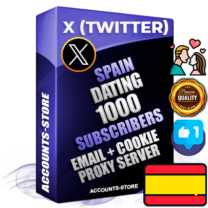 Professional Spanish PREMIUM X (Twitter) accounts of manual registration and farming for the DATING niche with high trust history photos and tweets — fully themed and optimized for DATING advertising and promotion — 1000 niche-related live active followers 2009–2014 registration year Verified Email (Included) + Cookie JSON for secure import and login to the account + User Agent + High-quality filling (Photo Header Posts). Fully ready for targeted campaigns and ad launches from any country. Perfectly hold ads without bans. Ideal for any earning schemes affiliate promotions and marketing projects. Quality unlimited IPv4 proxy server included.