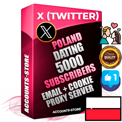 Professional Polish PREMIUM X (Twitter) accounts of manual registration and farming for the DATING niche with high trust history photos and tweets — fully themed and optimized for DATING advertising and promotion — 5000 niche-related live active followers 2009–2014 registration year Verified Email (Included) + Cookie JSON for secure import and login to the account + User Agent + High-quality filling (Photo Header Posts). Fully ready for targeted campaigns and ad launches from any country. Perfectly hold ads without bans. Ideal for any earning schemes affiliate promotions and marketing projects. Quality unlimited IPv4 proxy server included.