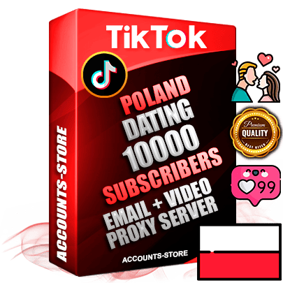 Professional Polish PREMIUM TikTok accounts of manual registration and farming for the DATING niche with high trust history profile photos and videos — fully themed and optimized for DATING advertising and promotion — 10000 niche-related live active subscribers 2018–2022 registration years Verified Email (included) + Cookie JSON for secure import and login to the account + User Agent + high-quality content filling (profile photo banner and videos). Fully ready for targeted campaigns and ad launches from any country. Perfectly holds ads without bans. Ideal for any earning schemes affiliate promotions and marketing projects. Quality unlimited IPv4 proxy server included. Professional Polish PREMIUM TikTok accounts of manual registration and farming for the DATING niche with high trust history profile photos and videos — fully themed and optimized for DATING advertising and promotion — 10000 niche-related live active subscribers 2018–2022 registration years Verified Email (included) + Cookie JSON for secure import and login to the account + User Agent + high-quality content filling (profile photo banner and videos). Fully ready for targeted campaigns and ad launches from any country. Perfectly holds ads without bans. Ideal for any earning schemes affiliate promotions and marketing projects. Quality unlimited IPv4 proxy server included.