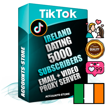Professional Irish PREMIUM TikTok accounts of manual registration and farming for the DATING niche with high trust history profile photos and videos — fully themed and optimized for DATING advertising and promotion — 5000 niche-related live active subscribers 2018–2022 registration years Verified Email (included) + Cookie JSON for secure import and login to the account + User Agent + high-quality content filling (profile photo banner and videos). Fully ready for targeted campaigns and ad launches from any country. Perfectly holds ads without bans. Ideal for any earning schemes affiliate promotions and marketing projects. Quality unlimited IPv4 proxy server included.