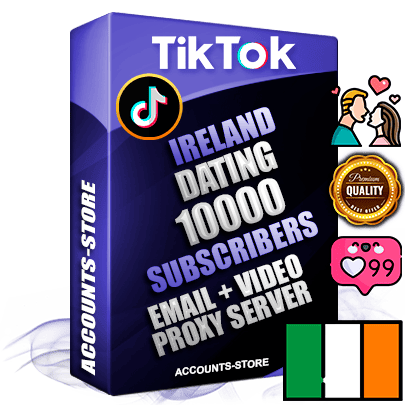 Professional Irish PREMIUM TikTok accounts of manual registration and farming for the DATING niche with high trust history profile photos and videos — fully themed and optimized for DATING advertising and promotion — 10000 niche-related live active subscribers 2018–2022 registration years Verified Email (included) + Cookie JSON for secure import and login to the account + User Agent + high-quality content filling (profile photo banner and videos). Fully ready for targeted campaigns and ad launches from any country. Perfectly holds ads without bans. Ideal for any earning schemes affiliate promotions and marketing projects. Quality unlimited IPv4 proxy server included. Professional Irish PREMIUM TikTok accounts of manual registration and farming for the DATING niche with high trust history profile photos and videos — fully themed and optimized for DATING advertising and promotion — 10000 niche-related live active subscribers 2018–2022 registration years Verified Email (included) + Cookie JSON for secure import and login to the account + User Agent + high-quality content filling (profile photo banner and videos). Fully ready for targeted campaigns and ad launches from any country. Perfectly holds ads without bans. Ideal for any earning schemes affiliate promotions and marketing projects. Quality unlimited IPv4 proxy server included.