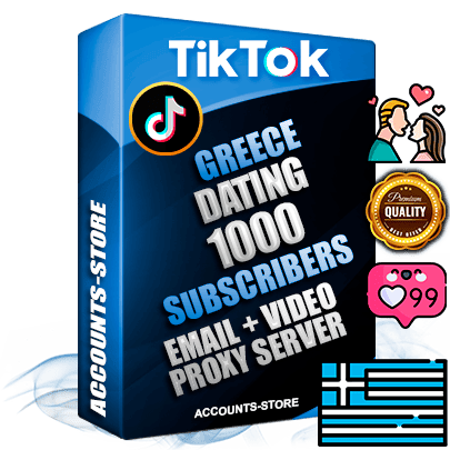 Professional Greek PREMIUM TikTok accounts of manual registration and farming for the DATING niche with high trust history profile photos and videos — fully themed and optimized for DATING advertising and promotion — 1000 niche-related live active subscribers 2018–2022 registration years Verified Email (included) + Cookie JSON for secure import and login to the account + User Agent + high-quality content filling (profile photo banner and videos). Fully ready for targeted campaigns and ad launches from any country. Perfectly holds ads without bans. Ideal for any earning schemes affiliate promotions and marketing projects. Quality unlimited IPv4 proxy server included. Professional Greek PREMIUM TikTok accounts of manual registration and farming for the DATING niche with high trust history profile photos and videos — fully themed and optimized for DATING advertising and promotion — 1000 niche-related live active subscribers 2018–2022 registration years Verified Email (included) + Cookie JSON for secure import and login to the account + User Agent + high-quality content filling (profile photo banner and videos). Fully ready for targeted campaigns and ad launches from any country. Perfectly holds ads without bans. Ideal for any earning schemes affiliate promotions and marketing projects. Quality unlimited IPv4 proxy server included.