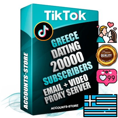 Professional Greek PREMIUM TikTok accounts of manual registration and farming for the DATING niche with high trust history profile photos and videos — fully themed and optimized for DATING advertising and promotion — 20000 niche-related live active subscribers 2018–2022 registration years Verified Email (included) + Cookie JSON for secure import and login to the account + User Agent + high-quality content filling (profile photo banner and videos). Fully ready for targeted campaigns and ad launches from any country. Perfectly holds ads without bans. Ideal for any earning schemes affiliate promotions and marketing projects. Quality unlimited IPv4 proxy server included. Professional Greek PREMIUM TikTok accounts of manual registration and farming for the DATING niche with high trust history profile photos and videos — fully themed and optimized for DATING advertising and promotion — 20000 niche-related live active subscribers 2018–2022 registration years Verified Email (included) + Cookie JSON for secure import and login to the account + User Agent + high-quality content filling (profile photo banner and videos). Fully ready for targeted campaigns and ad launches from any country. Perfectly holds ads without bans. Ideal for any earning schemes affiliate promotions and marketing projects. Quality unlimited IPv4 proxy server included.