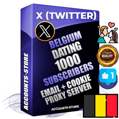 Professional Belgian PREMIUM X (Twitter) accounts of manual registration and farming for the DATING niche with high trust history photos and tweets — fully themed and optimized for DATING advertising and promotion — 1000 niche-related live active followers 2009–2014 registration year Verified Email (Included) + Cookie JSON for secure import and login to the account + User Agent + High-quality filling (Photo Header Posts). Fully ready for targeted campaigns and ad launches from any country. Perfectly hold ads without bans. Ideal for any earning schemes affiliate promotions and marketing projects. Quality unlimited IPv4 proxy server included.
