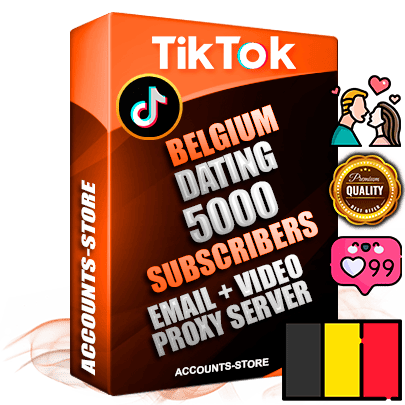 Professional Belgian PREMIUM TikTok accounts of manual registration and farming for the DATING niche with high trust history profile photos and videos — fully themed and optimized for DATING advertising and promotion — 5000 niche-related live active subscribers 2018–2022 registration years Verified Email (included) + Cookie JSON for secure import and login to the account + User Agent + high-quality content filling (profile photo banner and videos). Fully ready for targeted campaigns and ad launches from any country. Perfectly holds ads without bans. Ideal for any earning schemes affiliate promotions and marketing projects. Quality unlimited IPv4 proxy server included. Professional Belgian PREMIUM TikTok accounts of manual registration and farming for the DATING niche with high trust history profile photos and videos — fully themed and optimized for DATING advertising and promotion — 5000 niche-related live active subscribers 2018–2022 registration years Verified Email (included) + Cookie JSON for secure import and login to the account + User Agent + high-quality content filling (profile photo banner and videos). Fully ready for targeted campaigns and ad launches from any country. Perfectly holds ads without bans. Ideal for any earning schemes affiliate promotions and marketing projects. Quality unlimited IPv4 proxy server included.