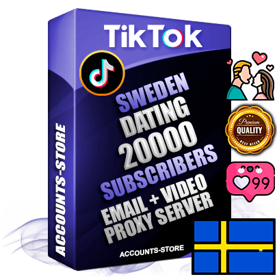 Professional Swedish PREMIUM TikTok accounts of manual registration and farming for the DATING niche with high trust history profile photos and videos — fully themed and optimized for DATING advertising and promotion — 20000 niche-related live active subscribers 2018–2022 registration years Verified Email (included) + Cookie JSON for secure import and login to the account + User Agent + high-quality content filling (profile photo banner and videos). Fully ready for targeted campaigns and ad launches from any country. Perfectly holds ads without bans. Ideal for any earning schemes affiliate promotions and marketing projects. Quality unlimited IPv4 proxy server included. Professional Swedish PREMIUM TikTok accounts of manual registration and farming for the DATING niche with high trust history profile photos and videos — fully themed and optimized for DATING advertising and promotion — 20000 niche-related live active subscribers 2018–2022 registration years Verified Email (included) + Cookie JSON for secure import and login to the account + User Agent + high-quality content filling (profile photo banner and videos). Fully ready for targeted campaigns and ad launches from any country. Perfectly holds ads without bans. Ideal for any earning schemes affiliate promotions and marketing projects. Quality unlimited IPv4 proxy server included.