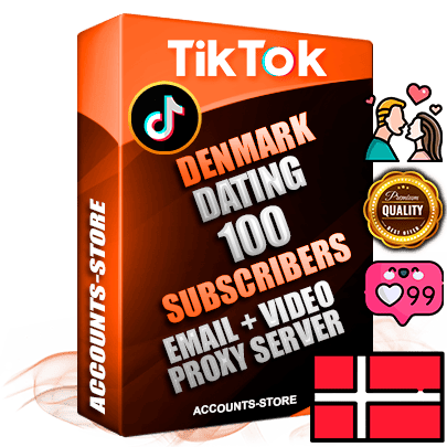 Professional Danish PREMIUM TikTok accounts of manual registration and farming for the DATING niche with high trust history profile photos and videos — fully themed and optimized for DATING advertising and promotion — 100 niche-related live active subscribers 2018–2022 registration years Verified Email (included) + Cookie JSON for secure import and login to the account + User Agent + high-quality content filling (profile photo banner and videos). Fully ready for targeted campaigns and ad launches from any country. Perfectly holds ads without bans. Ideal for any earning schemes affiliate promotions and marketing projects. Quality unlimited IPv4 proxy server included.