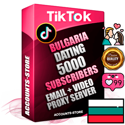 Professional Bulgarian PREMIUM TikTok accounts of manual registration and farming for the DATING niche with high trust history profile photos and videos — fully themed and optimized for DATING advertising and promotion — 5000 niche-related live active subscribers 2018–2022 registration years Verified Email (included) + Cookie JSON for secure import and login to the account + User Agent + high-quality content filling (profile photo banner and videos). Fully ready for targeted campaigns and ad launches from any country. Perfectly holds ads without bans. Ideal for any earning schemes affiliate promotions and marketing projects. Quality unlimited IPv4 proxy server included. Professional Bulgarian PREMIUM TikTok accounts of manual registration and farming for the DATING niche with high trust history profile photos and videos — fully themed and optimized for DATING advertising and promotion — 5000 niche-related live active subscribers 2018–2022 registration years Verified Email (included) + Cookie JSON for secure import and login to the account + User Agent + high-quality content filling (profile photo banner and videos). Fully ready for targeted campaigns and ad launches from any country. Perfectly holds ads without bans. Ideal for any earning schemes affiliate promotions and marketing projects. Quality unlimited IPv4 proxy server included.
