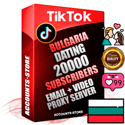 Professional Bulgarian PREMIUM TikTok accounts of manual registration and farming for the DATING niche with high trust history profile photos and videos — fully themed and optimized for DATING advertising and promotion — 20000 niche-related live active subscribers 2018–2022 registration years Verified Email (included) + Cookie JSON for secure import and login to the account + User Agent + high-quality content filling (profile photo banner and videos). Fully ready for targeted campaigns and ad launches from any country. Perfectly holds ads without bans. Ideal for any earning schemes affiliate promotions and marketing projects. Quality unlimited IPv4 proxy server included. Professional Bulgarian PREMIUM TikTok accounts of manual registration and farming for the DATING niche with high trust history profile photos and videos — fully themed and optimized for DATING advertising and promotion — 20000 niche-related live active subscribers 2018–2022 registration years Verified Email (included) + Cookie JSON for secure import and login to the account + User Agent + high-quality content filling (profile photo banner and videos). Fully ready for targeted campaigns and ad launches from any country. Perfectly holds ads without bans. Ideal for any earning schemes affiliate promotions and marketing projects. Quality unlimited IPv4 proxy server included.