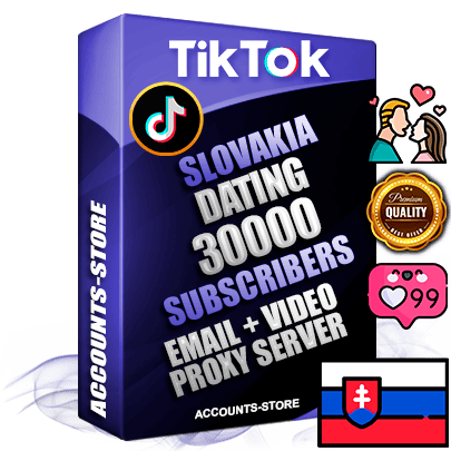 Professional Slovak PREMIUM TikTok accounts of manual registration and farming for the DATING niche with high trust history profile photos and videos — fully themed and optimized for DATING advertising and promotion — 30000 niche-related live active subscribers 2018–2022 registration years Verified Email (included) + Cookie JSON for secure import and login to the account + User Agent + high-quality content filling (profile photo banner and videos). Fully ready for targeted campaigns and ad launches from any country. Perfectly holds ads without bans. Ideal for any earning schemes affiliate promotions and marketing projects. Quality unlimited IPv4 proxy server included. Professional Slovak PREMIUM TikTok accounts of manual registration and farming for the DATING niche with high trust history profile photos and videos — fully themed and optimized for DATING advertising and promotion — 30000 niche-related live active subscribers 2018–2022 registration years Verified Email (included) + Cookie JSON for secure import and login to the account + User Agent + high-quality content filling (profile photo banner and videos). Fully ready for targeted campaigns and ad launches from any country. Perfectly holds ads without bans. Ideal for any earning schemes affiliate promotions and marketing projects. Quality unlimited IPv4 proxy server included.