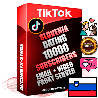 Professional Slovenian PREMIUM TikTok accounts of manual registration and farming for the DATING niche with high trust history profile photos and videos — fully themed and optimized for DATING advertising and promotion — 10000 niche-related live active subscribers 2018–2022 registration years Verified Email (included) + Cookie JSON for secure import and login to the account + User Agent + high-quality content filling (profile photo banner and videos). Fully ready for targeted campaigns and ad launches from any country. Perfectly holds ads without bans. Ideal for any earning schemes affiliate promotions and marketing projects. Quality unlimited IPv4 proxy server included. Professional Slovenian PREMIUM TikTok accounts of manual registration and farming for the DATING niche with high trust history profile photos and videos — fully themed and optimized for DATING advertising and promotion — 10000 niche-related live active subscribers 2018–2022 registration years Verified Email (included) + Cookie JSON for secure import and login to the account + User Agent + high-quality content filling (profile photo banner and videos). Fully ready for targeted campaigns and ad launches from any country. Perfectly holds ads without bans. Ideal for any earning schemes affiliate promotions and marketing projects. Quality unlimited IPv4 proxy server included.