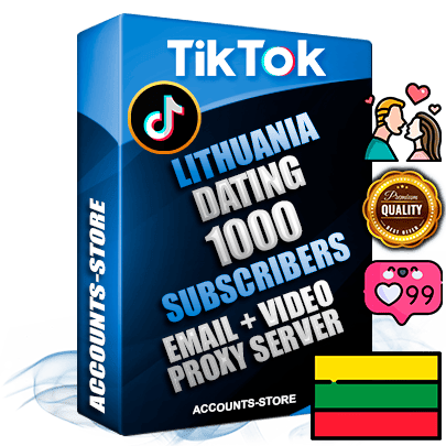 Professional Lithuanian PREMIUM TikTok accounts of manual registration and farming for the DATING niche with high trust history profile photos and videos — fully themed and optimized for DATING advertising and promotion — 1000 niche-related live active subscribers 2018–2022 registration years Verified Email (included) + Cookie JSON for secure import and login to the account + User Agent + high-quality content filling (profile photo banner and videos). Fully ready for targeted campaigns and ad launches from any country. Perfectly holds ads without bans. Ideal for any earning schemes affiliate promotions and marketing projects. Quality unlimited IPv4 proxy server included. Professional Lithuanian PREMIUM TikTok accounts of manual registration and farming for the DATING niche with high trust history profile photos and videos — fully themed and optimized for DATING advertising and promotion — 1000 niche-related live active subscribers 2018–2022 registration years Verified Email (included) + Cookie JSON for secure import and login to the account + User Agent + high-quality content filling (profile photo banner and videos). Fully ready for targeted campaigns and ad launches from any country. Perfectly holds ads without bans. Ideal for any earning schemes affiliate promotions and marketing projects. Quality unlimited IPv4 proxy server included.
