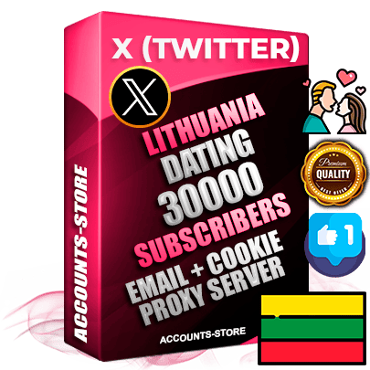 Professional Lithuanian PREMIUM X (Twitter) accounts of manual registration and farming for the DATING niche with high trust history photos and tweets — fully themed and optimized for DATING advertising and promotion — 30000 niche-related live active followers 2009–2014 registration year Verified Email (Included) + Cookie JSON for secure import and login to the account + User Agent + High-quality filling (Photo Header Posts). Fully ready for targeted campaigns and ad launches from any country. Perfectly hold ads without bans. Ideal for any earning schemes affiliate promotions and marketing projects. Quality unlimited IPv4 proxy server included. Professional Lithuanian PREMIUM X (Twitter) accounts of manual registration and farming for the DATING niche with high trust history photos and tweets — fully themed and optimized for DATING advertising and promotion — 30000 niche-related live active followers 2009–2014 registration year Verified Email (Included) + Cookie JSON for secure import and login to the account + User Agent + High-quality filling (Photo Header Posts). Fully ready for targeted campaigns and ad launches from any country. Perfectly hold ads without bans. Ideal for any earning schemes affiliate promotions and marketing projects. Quality unlimited IPv4 proxy server included.