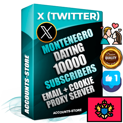 Professional Montenegrin PREMIUM X (Twitter) accounts of manual registration and farming for the DATING niche with high trust history photos and tweets — fully themed and optimized for DATING advertising and promotion — 10000 niche-related live active followers 2009–2014 registration year Verified Email (Included) + Cookie JSON for secure import and login to the account + User Agent + High-quality filling (Photo Header Posts). Fully ready for targeted campaigns and ad launches from any country. Perfectly hold ads without bans. Ideal for any earning schemes affiliate promotions and marketing projects. Quality unlimited IPv4 proxy server included. Professional Montenegrin PREMIUM X (Twitter) accounts of manual registration and farming for the DATING niche with high trust history photos and tweets — fully themed and optimized for DATING advertising and promotion — 10000 niche-related live active followers 2009–2014 registration year Verified Email (Included) + Cookie JSON for secure import and login to the account + User Agent + High-quality filling (Photo Header Posts). Fully ready for targeted campaigns and ad launches from any country. Perfectly hold ads without bans. Ideal for any earning schemes affiliate promotions and marketing projects. Quality unlimited IPv4 proxy server included.