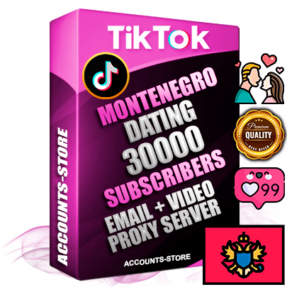 Professional Montenegrin PREMIUM TikTok accounts of manual registration and farming for the DATING niche with high trust history profile photos and videos — fully themed and optimized for DATING advertising and promotion — 30000 niche-related live active subscribers 2018–2022 registration years Verified Email (included) + Cookie JSON for secure import and login to the account + User Agent + high-quality content filling (profile photo banner and videos). Fully ready for targeted campaigns and ad launches from any country. Perfectly holds ads without bans. Ideal for any earning schemes affiliate promotions and marketing projects. Quality unlimited IPv4 proxy server included. Professional Montenegrin PREMIUM TikTok accounts of manual registration and farming for the DATING niche with high trust history profile photos and videos — fully themed and optimized for DATING advertising and promotion — 30000 niche-related live active subscribers 2018–2022 registration years Verified Email (included) + Cookie JSON for secure import and login to the account + User Agent + high-quality content filling (profile photo banner and videos). Fully ready for targeted campaigns and ad launches from any country. Perfectly holds ads without bans. Ideal for any earning schemes affiliate promotions and marketing projects. Quality unlimited IPv4 proxy server included.