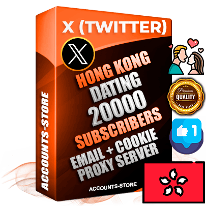 Professional Hong Kong  PREMIUM X (Twitter) accounts of manual registration and farming for the DATING niche with high trust history photos and tweets — fully themed and optimized for DATING advertising and promotion — 20000 niche-related live active followers 2009–2014 registration year Verified Email (Included) + Cookie JSON for secure import and login to the account + User Agent + High-quality filling (Photo Header Posts). Fully ready for targeted campaigns and ad launches from any country. Perfectly hold ads without bans. Ideal for any earning schemes affiliate promotions and marketing projects. Quality unlimited IPv4 proxy server included.