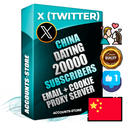 Professional Chinese PREMIUM X (Twitter) accounts of manual registration and farming for the DATING niche with high trust history photos and tweets — fully themed and optimized for DATING advertising and promotion — 20000 niche-related live active followers 2009–2014 registration year Verified Email (Included) + Cookie JSON for secure import and login to the account + User Agent + High-quality filling (Photo Header Posts). Fully ready for targeted campaigns and ad launches from any country. Perfectly hold ads without bans. Ideal for any earning schemes affiliate promotions and marketing projects. Quality unlimited IPv4 proxy server included. Professional Chinese PREMIUM X (Twitter) accounts of manual registration and farming for the DATING niche with high trust history photos and tweets — fully themed and optimized for DATING advertising and promotion — 20000 niche-related live active followers 2009–2014 registration year Verified Email (Included) + Cookie JSON for secure import and login to the account + User Agent + High-quality filling (Photo Header Posts). Fully ready for targeted campaigns and ad launches from any country. Perfectly hold ads without bans. Ideal for any earning schemes affiliate promotions and marketing projects. Quality unlimited IPv4 proxy server included.