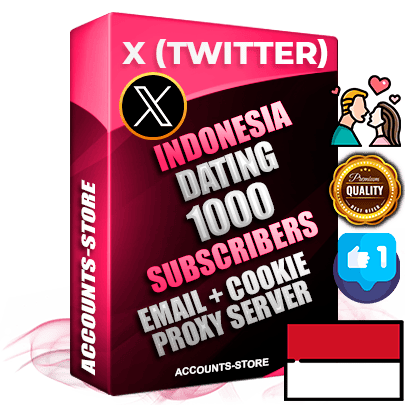 Professional Indonesian PREMIUM X (Twitter) accounts of manual registration and farming for the DATING niche with high trust history photos and tweets — fully themed and optimized for DATING advertising and promotion — 1000 niche-related live active followers 2009–2014 registration year Verified Email (Included) + Cookie JSON for secure import and login to the account + User Agent + High-quality filling (Photo Header Posts). Fully ready for targeted campaigns and ad launches from any country. Perfectly hold ads without bans. Ideal for any earning schemes affiliate promotions and marketing projects. Quality unlimited IPv4 proxy server included.