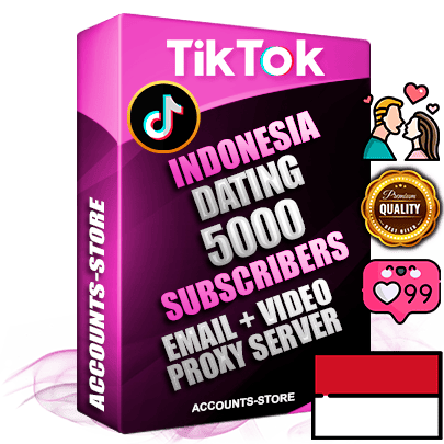 Professional Indonesian PREMIUM TikTok accounts of manual registration and farming for the DATING niche with high trust history profile photos and videos — fully themed and optimized for DATING advertising and promotion — 5000 niche-related live active subscribers 2018–2022 registration years Verified Email (included) + Cookie JSON for secure import and login to the account + User Agent + high-quality content filling (profile photo banner and videos). Fully ready for targeted campaigns and ad launches from any country. Perfectly holds ads without bans. Ideal for any earning schemes affiliate promotions and marketing projects. Quality unlimited IPv4 proxy server included. Professional Indonesian PREMIUM TikTok accounts of manual registration and farming for the DATING niche with high trust history profile photos and videos — fully themed and optimized for DATING advertising and promotion — 5000 niche-related live active subscribers 2018–2022 registration years Verified Email (included) + Cookie JSON for secure import and login to the account + User Agent + high-quality content filling (profile photo banner and videos). Fully ready for targeted campaigns and ad launches from any country. Perfectly holds ads without bans. Ideal for any earning schemes affiliate promotions and marketing projects. Quality unlimited IPv4 proxy server included.