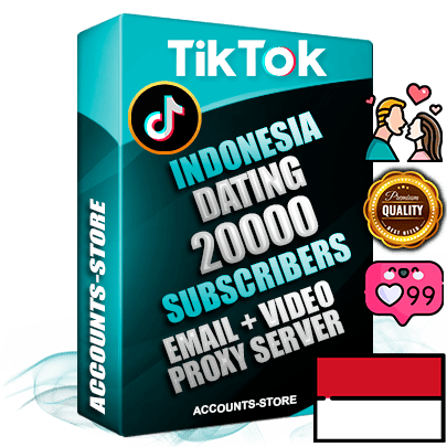 Professional Indonesian PREMIUM TikTok accounts of manual registration and farming for the DATING niche with high trust history profile photos and videos — fully themed and optimized for DATING advertising and promotion — 20000 niche-related live active subscribers 2018–2022 registration years Verified Email (included) + Cookie JSON for secure import and login to the account + User Agent + high-quality content filling (profile photo banner and videos). Fully ready for targeted campaigns and ad launches from any country. Perfectly holds ads without bans. Ideal for any earning schemes affiliate promotions and marketing projects. Quality unlimited IPv4 proxy server included. Professional Indonesian PREMIUM TikTok accounts of manual registration and farming for the DATING niche with high trust history profile photos and videos — fully themed and optimized for DATING advertising and promotion — 20000 niche-related live active subscribers 2018–2022 registration years Verified Email (included) + Cookie JSON for secure import and login to the account + User Agent + high-quality content filling (profile photo banner and videos). Fully ready for targeted campaigns and ad launches from any country. Perfectly holds ads without bans. Ideal for any earning schemes affiliate promotions and marketing projects. Quality unlimited IPv4 proxy server included.