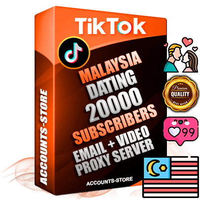 Professional Malaysian PREMIUM TikTok accounts of manual registration and farming for the DATING niche with high trust history profile photos and videos — fully themed and optimized for DATING advertising and promotion — 20000 niche-related live active subscribers 2018–2022 registration years Verified Email (included) + Cookie JSON for secure import and login to the account + User Agent + high-quality content filling (profile photo banner and videos). Fully ready for targeted campaigns and ad launches from any country. Perfectly holds ads without bans. Ideal for any earning schemes affiliate promotions and marketing projects. Quality unlimited IPv4 proxy server included. Professional Malaysian PREMIUM TikTok accounts of manual registration and farming for the DATING niche with high trust history profile photos and videos — fully themed and optimized for DATING advertising and promotion — 20000 niche-related live active subscribers 2018–2022 registration years Verified Email (included) + Cookie JSON for secure import and login to the account + User Agent + high-quality content filling (profile photo banner and videos). Fully ready for targeted campaigns and ad launches from any country. Perfectly holds ads without bans. Ideal for any earning schemes affiliate promotions and marketing projects. Quality unlimited IPv4 proxy server included.