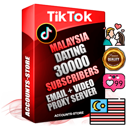 Professional Malaysian PREMIUM TikTok accounts of manual registration and farming for the DATING niche with high trust history profile photos and videos — fully themed and optimized for DATING advertising and promotion — 30000 niche-related live active subscribers 2018–2022 registration years Verified Email (included) + Cookie JSON for secure import and login to the account + User Agent + high-quality content filling (profile photo banner and videos). Fully ready for targeted campaigns and ad launches from any country. Perfectly holds ads without bans. Ideal for any earning schemes affiliate promotions and marketing projects. Quality unlimited IPv4 proxy server included. Professional Malaysian PREMIUM TikTok accounts of manual registration and farming for the DATING niche with high trust history profile photos and videos — fully themed and optimized for DATING advertising and promotion — 30000 niche-related live active subscribers 2018–2022 registration years Verified Email (included) + Cookie JSON for secure import and login to the account + User Agent + high-quality content filling (profile photo banner and videos). Fully ready for targeted campaigns and ad launches from any country. Perfectly holds ads without bans. Ideal for any earning schemes affiliate promotions and marketing projects. Quality unlimited IPv4 proxy server included.