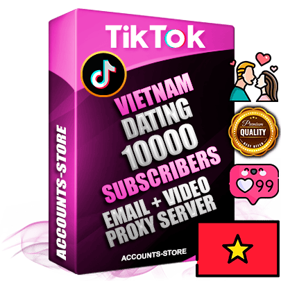 Professional Vietnamese PREMIUM TikTok accounts of manual registration and farming for the DATING niche with high trust history profile photos and videos — fully themed and optimized for DATING advertising and promotion — 10000 niche-related live active subscribers 2018–2022 registration years Verified Email (included) + Cookie JSON for secure import and login to the account + User Agent + high-quality content filling (profile photo banner and videos). Fully ready for targeted campaigns and ad launches from any country. Perfectly holds ads without bans. Ideal for any earning schemes affiliate promotions and marketing projects. Quality unlimited IPv4 proxy server included. Professional Vietnamese PREMIUM TikTok accounts of manual registration and farming for the DATING niche with high trust history profile photos and videos — fully themed and optimized for DATING advertising and promotion — 10000 niche-related live active subscribers 2018–2022 registration years Verified Email (included) + Cookie JSON for secure import and login to the account + User Agent + high-quality content filling (profile photo banner and videos). Fully ready for targeted campaigns and ad launches from any country. Perfectly holds ads without bans. Ideal for any earning schemes affiliate promotions and marketing projects. Quality unlimited IPv4 proxy server included.