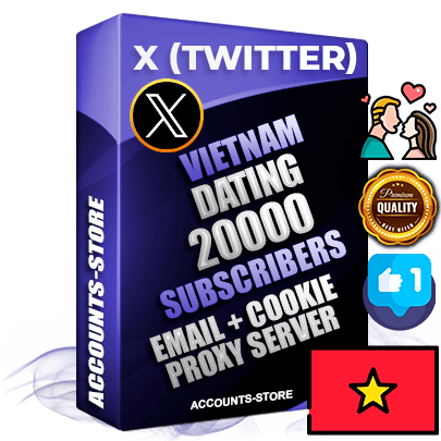 Professional Vietnamese PREMIUM X (Twitter) accounts of manual registration and farming for the DATING niche with high trust history photos and tweets — fully themed and optimized for DATING advertising and promotion — 20000 niche-related live active followers 2009–2014 registration year Verified Email (Included) + Cookie JSON for secure import and login to the account + User Agent + High-quality filling (Photo Header Posts). Fully ready for targeted campaigns and ad launches from any country. Perfectly hold ads without bans. Ideal for any earning schemes affiliate promotions and marketing projects. Quality unlimited IPv4 proxy server included. Professional Vietnamese PREMIUM X (Twitter) accounts of manual registration and farming for the DATING niche with high trust history photos and tweets — fully themed and optimized for DATING advertising and promotion — 20000 niche-related live active followers 2009–2014 registration year Verified Email (Included) + Cookie JSON for secure import and login to the account + User Agent + High-quality filling (Photo Header Posts). Fully ready for targeted campaigns and ad launches from any country. Perfectly hold ads without bans. Ideal for any earning schemes affiliate promotions and marketing projects. Quality unlimited IPv4 proxy server included.