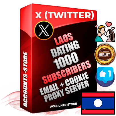 Professional Laotian PREMIUM X (Twitter) accounts of manual registration and farming for the DATING niche with high trust history photos and tweets — fully themed and optimized for DATING advertising and promotion — 1000 niche-related live active followers 2009–2014 registration year Verified Email (Included) + Cookie JSON for secure import and login to the account + User Agent + High-quality filling (Photo Header Posts). Fully ready for targeted campaigns and ad launches from any country. Perfectly hold ads without bans. Ideal for any earning schemes affiliate promotions and marketing projects. Quality unlimited IPv4 proxy server included.