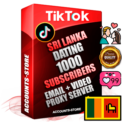 Professional Sri Lankan PREMIUM TikTok accounts of manual registration and farming for the DATING niche with high trust history profile photos and videos — fully themed and optimized for DATING advertising and promotion — 1000 niche-related live active subscribers 2018–2022 registration years Verified Email (included) + Cookie JSON for secure import and login to the account + User Agent + high-quality content filling (profile photo banner and videos). Fully ready for targeted campaigns and ad launches from any country. Perfectly holds ads without bans. Ideal for any earning schemes affiliate promotions and marketing projects. Quality unlimited IPv4 proxy server included. Professional Sri Lankan PREMIUM TikTok accounts of manual registration and farming for the DATING niche with high trust history profile photos and videos — fully themed and optimized for DATING advertising and promotion — 1000 niche-related live active subscribers 2018–2022 registration years Verified Email (included) + Cookie JSON for secure import and login to the account + User Agent + high-quality content filling (profile photo banner and videos). Fully ready for targeted campaigns and ad launches from any country. Perfectly holds ads without bans. Ideal for any earning schemes affiliate promotions and marketing projects. Quality unlimited IPv4 proxy server included.