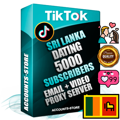Professional Sri Lankan PREMIUM TikTok accounts of manual registration and farming for the DATING niche with high trust history profile photos and videos — fully themed and optimized for DATING advertising and promotion — 5000 niche-related live active subscribers 2018–2022 registration years Verified Email (included) + Cookie JSON for secure import and login to the account + User Agent + high-quality content filling (profile photo banner and videos). Fully ready for targeted campaigns and ad launches from any country. Perfectly holds ads without bans. Ideal for any earning schemes affiliate promotions and marketing projects. Quality unlimited IPv4 proxy server included. Professional Sri Lankan PREMIUM TikTok accounts of manual registration and farming for the DATING niche with high trust history profile photos and videos — fully themed and optimized for DATING advertising and promotion — 5000 niche-related live active subscribers 2018–2022 registration years Verified Email (included) + Cookie JSON for secure import and login to the account + User Agent + high-quality content filling (profile photo banner and videos). Fully ready for targeted campaigns and ad launches from any country. Perfectly holds ads without bans. Ideal for any earning schemes affiliate promotions and marketing projects. Quality unlimited IPv4 proxy server included.