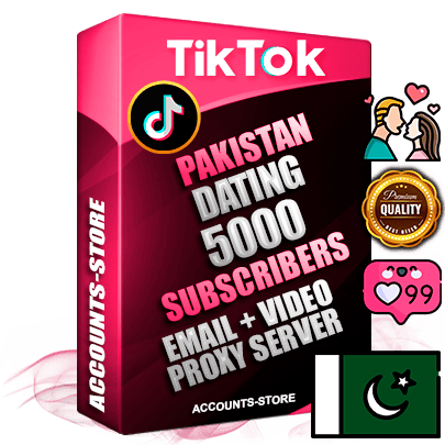 Professional Pakistani PREMIUM TikTok accounts of manual registration and farming for the DATING niche with high trust history profile photos and videos — fully themed and optimized for DATING advertising and promotion — 5000 niche-related live active subscribers 2018–2022 registration years Verified Email (included) + Cookie JSON for secure import and login to the account + User Agent + high-quality content filling (profile photo banner and videos). Fully ready for targeted campaigns and ad launches from any country. Perfectly holds ads without bans. Ideal for any earning schemes affiliate promotions and marketing projects. Quality unlimited IPv4 proxy server included. Professional Pakistani PREMIUM TikTok accounts of manual registration and farming for the DATING niche with high trust history profile photos and videos — fully themed and optimized for DATING advertising and promotion — 5000 niche-related live active subscribers 2018–2022 registration years Verified Email (included) + Cookie JSON for secure import and login to the account + User Agent + high-quality content filling (profile photo banner and videos). Fully ready for targeted campaigns and ad launches from any country. Perfectly holds ads without bans. Ideal for any earning schemes affiliate promotions and marketing projects. Quality unlimited IPv4 proxy server included.