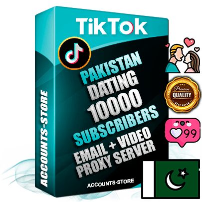 Professional Pakistani PREMIUM TikTok accounts of manual registration and farming for the DATING niche with high trust history profile photos and videos — fully themed and optimized for DATING advertising and promotion — 10000 niche-related live active subscribers 2018–2022 registration years Verified Email (included) + Cookie JSON for secure import and login to the account + User Agent + high-quality content filling (profile photo banner and videos). Fully ready for targeted campaigns and ad launches from any country. Perfectly holds ads without bans. Ideal for any earning schemes affiliate promotions and marketing projects. Quality unlimited IPv4 proxy server included. Professional Pakistani PREMIUM TikTok accounts of manual registration and farming for the DATING niche with high trust history profile photos and videos — fully themed and optimized for DATING advertising and promotion — 10000 niche-related live active subscribers 2018–2022 registration years Verified Email (included) + Cookie JSON for secure import and login to the account + User Agent + high-quality content filling (profile photo banner and videos). Fully ready for targeted campaigns and ad launches from any country. Perfectly holds ads without bans. Ideal for any earning schemes affiliate promotions and marketing projects. Quality unlimited IPv4 proxy server included.