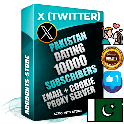 Professional Pakistani PREMIUM X (Twitter) accounts of manual registration and farming for the DATING niche with high trust history photos and tweets — fully themed and optimized for DATING advertising and promotion — 10000 niche-related live active followers 2009–2014 registration year Verified Email (Included) + Cookie JSON for secure import and login to the account + User Agent + High-quality filling (Photo Header Posts). Fully ready for targeted campaigns and ad launches from any country. Perfectly hold ads without bans. Ideal for any earning schemes affiliate promotions and marketing projects. Quality unlimited IPv4 proxy server included.
