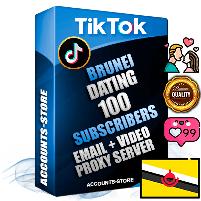 Professional Brunei PREMIUM TikTok accounts of manual registration and farming for the DATING niche with high trust history profile photos and videos — fully themed and optimized for DATING advertising and promotion — 100 niche-related live active subscribers 2018–2022 registration years Verified Email (included) + Cookie JSON for secure import and login to the account + User Agent + high-quality content filling (profile photo banner and videos). Fully ready for targeted campaigns and ad launches from any country. Perfectly holds ads without bans. Ideal for any earning schemes affiliate promotions and marketing projects. Quality unlimited IPv4 proxy server included.