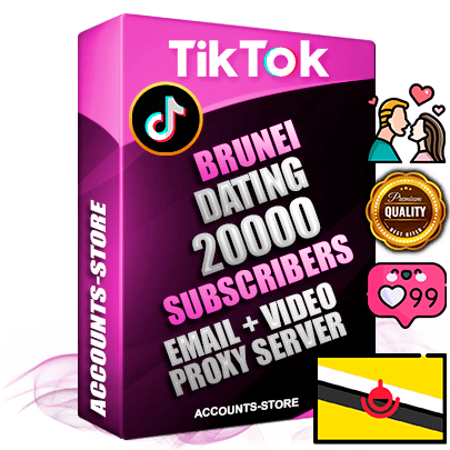 Professional Brunei PREMIUM TikTok accounts of manual registration and farming for the DATING niche with high trust history profile photos and videos — fully themed and optimized for DATING advertising and promotion — 20000 niche-related live active subscribers 2018–2022 registration years Verified Email (included) + Cookie JSON for secure import and login to the account + User Agent + high-quality content filling (profile photo banner and videos). Fully ready for targeted campaigns and ad launches from any country. Perfectly holds ads without bans. Ideal for any earning schemes affiliate promotions and marketing projects. Quality unlimited IPv4 proxy server included.