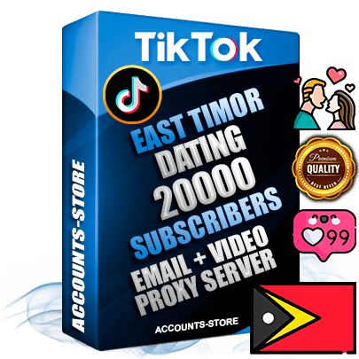 Professional Timorese PREMIUM TikTok accounts of manual registration and farming for the DATING niche with high trust history profile photos and videos — fully themed and optimized for DATING advertising and promotion — 20000 niche-related live active subscribers 2018–2022 registration years Verified Email (included) + Cookie JSON for secure import and login to the account + User Agent + high-quality content filling (profile photo banner and videos). Fully ready for targeted campaigns and ad launches from any country. Perfectly holds ads without bans. Ideal for any earning schemes affiliate promotions and marketing projects. Quality unlimited IPv4 proxy server included. Professional Timorese PREMIUM TikTok accounts of manual registration and farming for the DATING niche with high trust history profile photos and videos — fully themed and optimized for DATING advertising and promotion — 20000 niche-related live active subscribers 2018–2022 registration years Verified Email (included) + Cookie JSON for secure import and login to the account + User Agent + high-quality content filling (profile photo banner and videos). Fully ready for targeted campaigns and ad launches from any country. Perfectly holds ads without bans. Ideal for any earning schemes affiliate promotions and marketing projects. Quality unlimited IPv4 proxy server included.