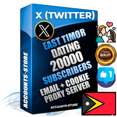 Professional Timorese PREMIUM X (Twitter) accounts of manual registration and farming for the DATING niche with high trust history photos and tweets — fully themed and optimized for DATING advertising and promotion — 20000 niche-related live active followers 2009–2014 registration year Verified Email (Included) + Cookie JSON for secure import and login to the account + User Agent + High-quality filling (Photo Header Posts). Fully ready for targeted campaigns and ad launches from any country. Perfectly hold ads without bans. Ideal for any earning schemes affiliate promotions and marketing projects. Quality unlimited IPv4 proxy server included. Professional Timorese PREMIUM X (Twitter) accounts of manual registration and farming for the DATING niche with high trust history photos and tweets — fully themed and optimized for DATING advertising and promotion — 20000 niche-related live active followers 2009–2014 registration year Verified Email (Included) + Cookie JSON for secure import and login to the account + User Agent + High-quality filling (Photo Header Posts). Fully ready for targeted campaigns and ad launches from any country. Perfectly hold ads without bans. Ideal for any earning schemes affiliate promotions and marketing projects. Quality unlimited IPv4 proxy server included.