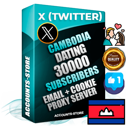Professional Cambodian PREMIUM X (Twitter) accounts of manual registration and farming for the DATING niche with high trust history photos and tweets — fully themed and optimized for DATING advertising and promotion — 30000 niche-related live active followers 2009–2014 registration year Verified Email (Included) + Cookie JSON for secure import and login to the account + User Agent + High-quality filling (Photo Header Posts). Fully ready for targeted campaigns and ad launches from any country. Perfectly hold ads without bans. Ideal for any earning schemes affiliate promotions and marketing projects. Quality unlimited IPv4 proxy server included. Professional Cambodian PREMIUM X (Twitter) accounts of manual registration and farming for the DATING niche with high trust history photos and tweets — fully themed and optimized for DATING advertising and promotion — 30000 niche-related live active followers 2009–2014 registration year Verified Email (Included) + Cookie JSON for secure import and login to the account + User Agent + High-quality filling (Photo Header Posts). Fully ready for targeted campaigns and ad launches from any country. Perfectly hold ads without bans. Ideal for any earning schemes affiliate promotions and marketing projects. Quality unlimited IPv4 proxy server included.