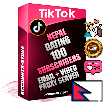 Professional Nepalese PREMIUM TikTok accounts of manual registration and farming for the DATING niche with high trust history profile photos and videos — fully themed and optimized for DATING advertising and promotion — 100 niche-related live active subscribers 2018–2022 registration years Verified Email (included) + Cookie JSON for secure import and login to the account + User Agent + high-quality content filling (profile photo banner and videos). Fully ready for targeted campaigns and ad launches from any country. Perfectly holds ads without bans. Ideal for any earning schemes affiliate promotions and marketing projects. Quality unlimited IPv4 proxy server included.